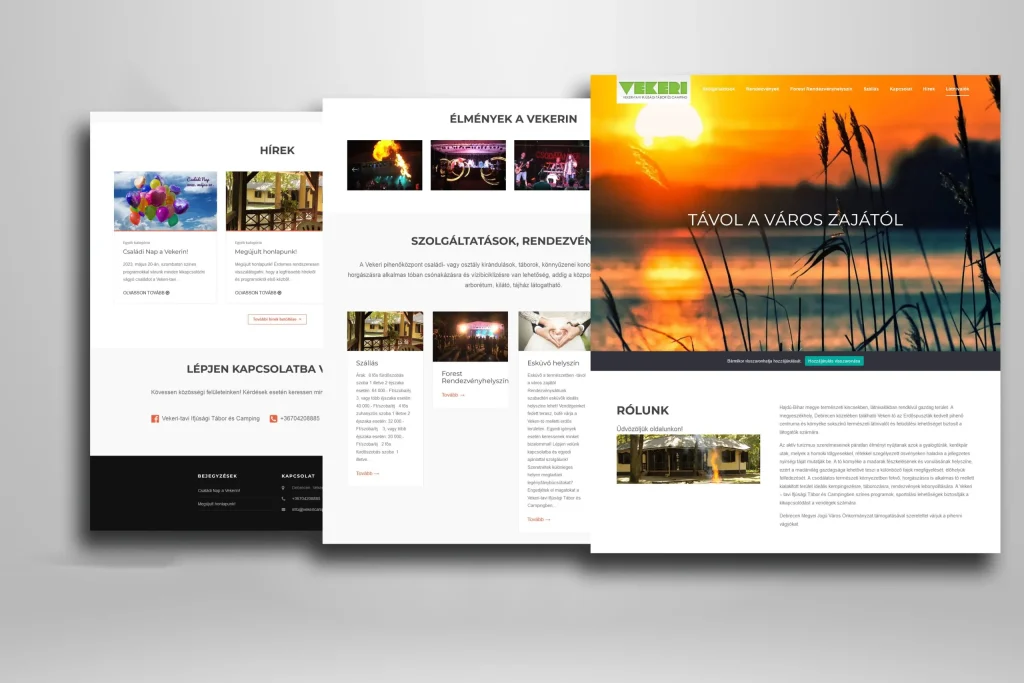 Weboldal készítés