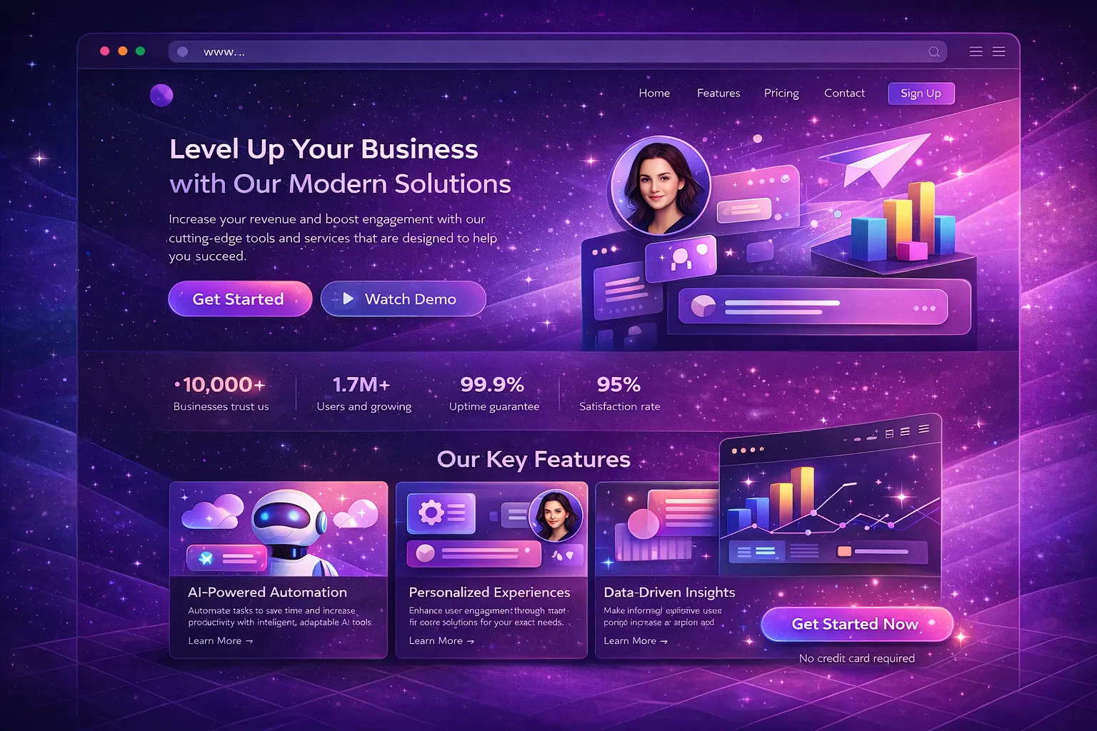 Modern webdesign trendek