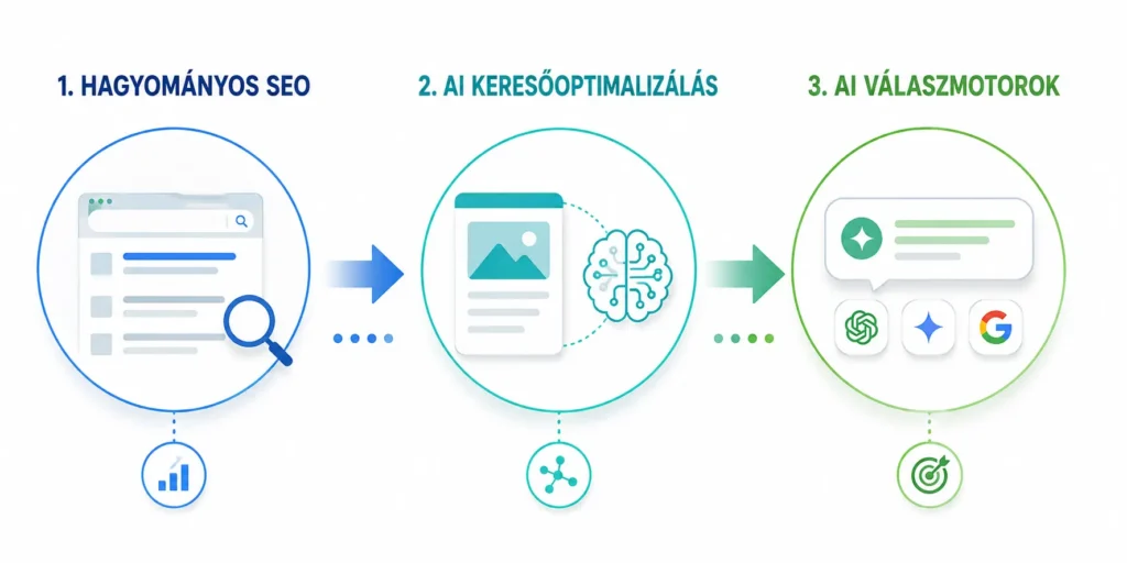 AI keresőmotor fejlődés