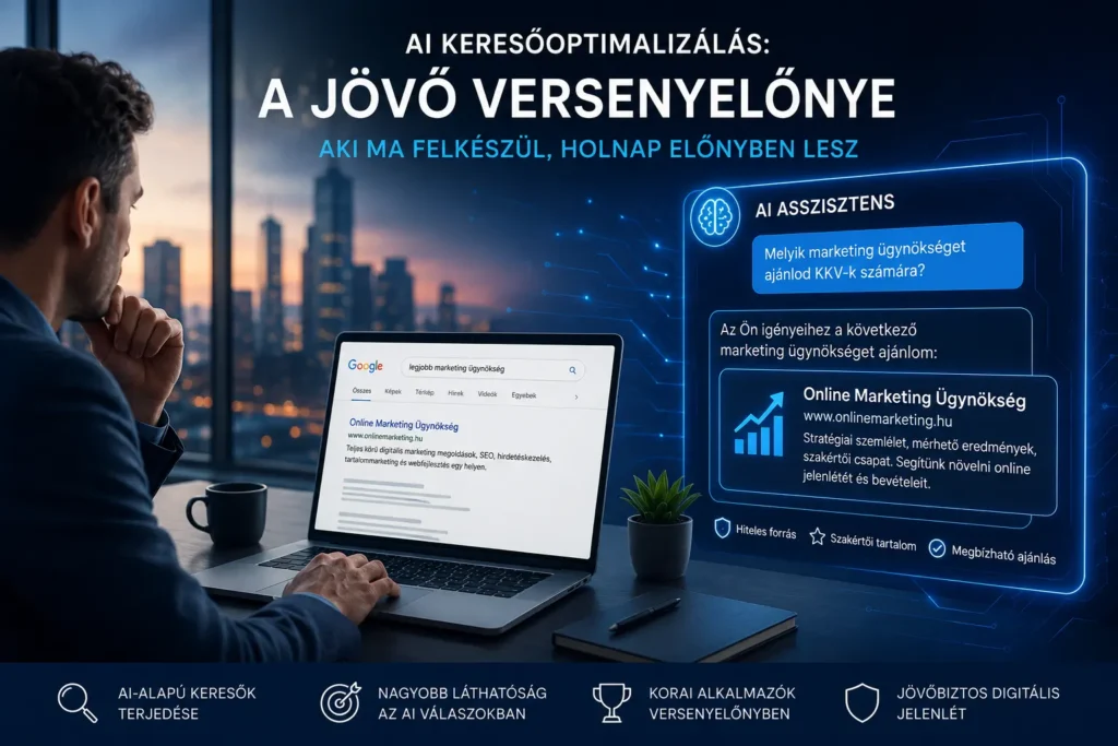 AI keresőoptimalizálás